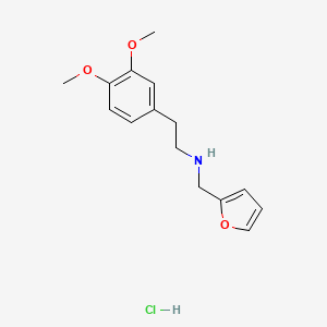 [2-(3,4-Dimethoxy-phenyl)-ethyl]-furan-2-ylmethyl-amine hydrochloride - 