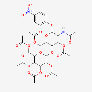 4-Nitrophenyl 2-acetamido-3,6-di-O-acetyl-4-O-(2,3,4,6-tetra-O-acetyl-b-D-galactopyranosyl)-2-deoxy-b-D-glucopyranoside - 