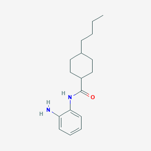 N-(2-aminophenyl)-4-butylcyclohexane-1-carboxamide - 