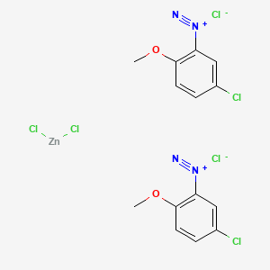 5-Chloro-2-methoxybenzenediazonium;dichlorozinc;dichloride - 
