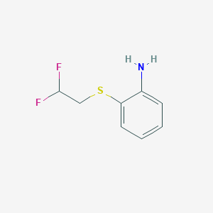 2-((2,2-Difluoroethyl)thio)aniline - 