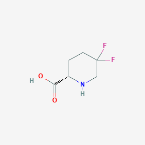 (S)-5,5-difluoropiperidine-2-carboxylic acid - 