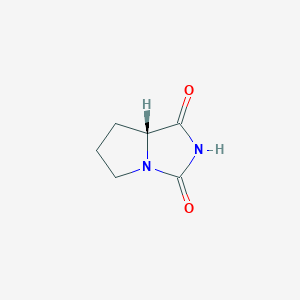 (R)-Tetrahydro-1H-pyrrolo[1,2-c]imidazole-1,3(2H)-dione - 