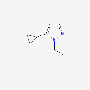 5-cyclopropyl-1-propyl-1H-pyrazole - 