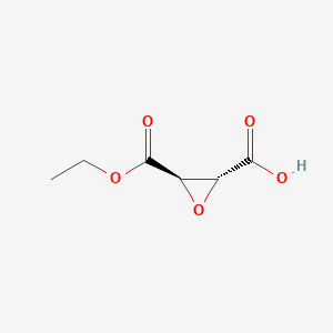 (2R,3R)-3-(ethoxycarbonyl)oxirane-2-carboxylic acid - 63734-73-6