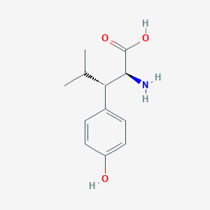 (2S,3S)-2-amino-3-(4-hydroxyphenyl)-4-methylpentanoic acid - 