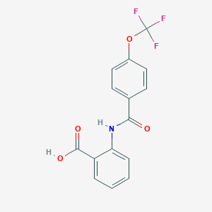 2-(4-(Trifluoromethoxy)benzamido)benzoic acid - 
