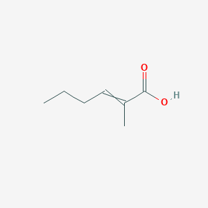 2-Methylhex-2-enoic acid - 