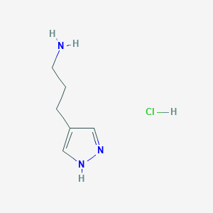 3-(1H-Pyrazol-4-YL)-propylamine hydrochloride - 