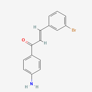 (2E)-1-(4-Aminophenyl)-3-(3-bromophenyl)-prop-2-EN-1-one - 