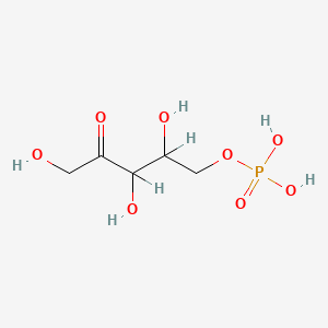 [(2,3,5-Trihydroxy-4-oxopentyl)oxy]phosphonic acid - 