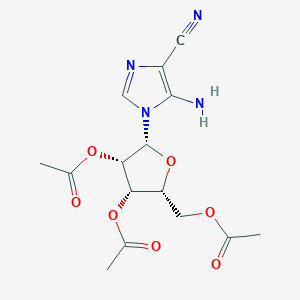 5-Amino-1-(2',3',5'-tri-O-acetyl-beta-D-ribofuranosyl)-imidazole-4-carbonitrile - 
