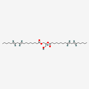 (9Z,9'Z,12Z,12'Z)-3-Hydroxypropane-1,2-diyl bis(octadeca-9,12-dienoate) - 