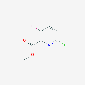 Methyl 6-chloro-3-fluoropicolinate - 