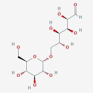 (2R,3S,4R,5R)-2,3,4,5-Tetrahydroxy-6-(((2S,3R,4S,5S,6R)-3,4,5-trihydroxy-6-(hydroxymethyl)tetrahydro-2H-pyran-2-yl)oxy)hexanal - 24822-33-1