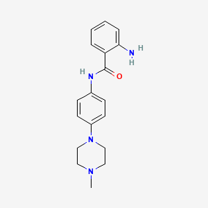 2-amino-N-[4-(4-methylpiperazin-1-yl)phenyl]benzamide - 