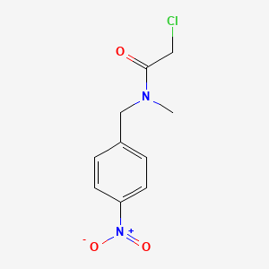 2-Chloro-N-methyl-N-(4-nitro-benzyl)-acetamide - 