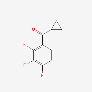 2,3,4-Trifluorophenyl cyclopropyl ketone - 