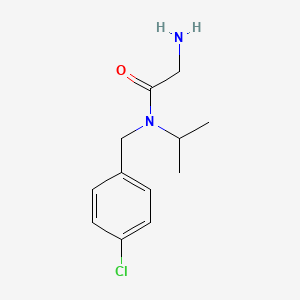 2-Amino-N-(4-chloro-benzyl)-N-isopropyl-acetamide - 
