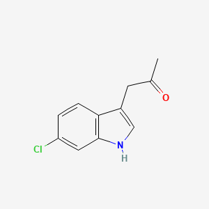1-(6-chloro-1H-indol-3-yl)propan-2-one - 