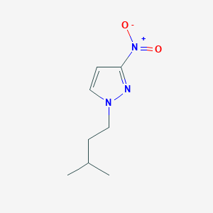 1-(3-Methylbutyl)-3-nitro-1H-pyrazole - 