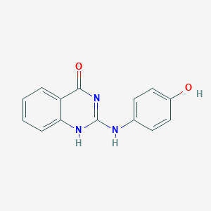 2-(4-hydroxyanilino)-1H-quinazolin-4-one - 