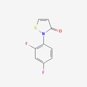2-(2,4-Difluorophenyl)-2,3-dihydro-1,2-thiazol-3-one - 