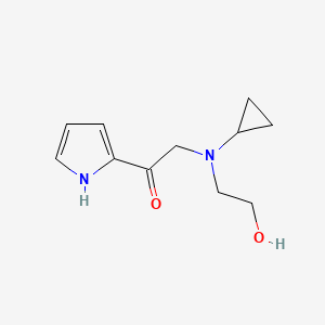 2-[Cyclopropyl-(2-hydroxy-ethyl)-amino]-1-(1H-pyrrol-2-yl)-ethanone - 