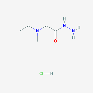 2-[Ethyl(methyl)amino]acetohydrazide hydrochloride - 