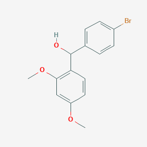 (4-Bromophenyl)(2,4-dimethoxyphenyl)methanol - 