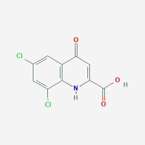 6,8-Dichloro-4-oxo-1,4-dihydroquinoline-2-carboxylic acid - 