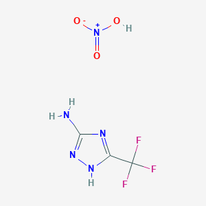 5-(trifluoromethyl)-1H-1,2,4-triazol-3-amine nitrate - 