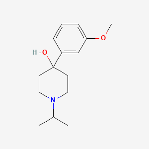 4-Hydroxy-4-(3-methoxyphenyl)-1-iso-propylpiperidine - 
