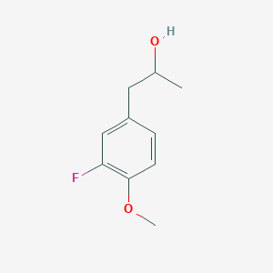 1-(3-fluoro-4-methoxyphenyl)propan-2-ol - 