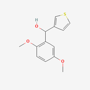 (2,5-Dimethoxyphenyl)(thiophen-3-yl)methanol - 