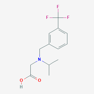 [Isopropyl-(3-trifluoromethyl-benzyl)-amino]-acetic acid - 