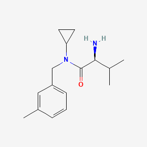 (S)-2-Amino-N-cyclopropyl-3-methyl-N-(3-methyl-benzyl)-butyramide - 