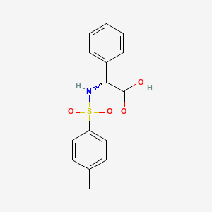 2-([(4-METHYLPHENYL)SULFONYL]AMINO)-2-PHENYLACETIC ACID - 