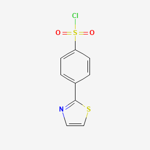 4-(Thiazol-2-YL)benzene-1-sulfonyl chloride - 1099660-64-6