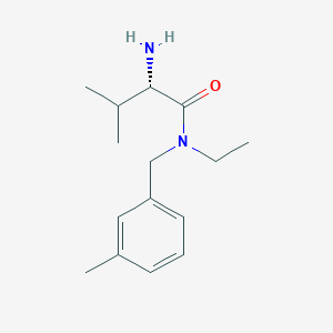 (S)-2-Amino-N-ethyl-3-methyl-N-(3-methyl-benzyl)-butyramide - 