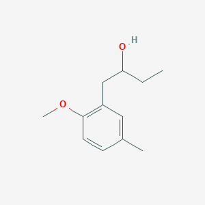 1-(2-methoxy-5-methylphenyl)butan-2-ol - 