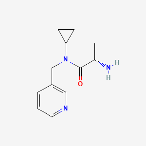 (S)-2-Amino-N-cyclopropyl-N-pyridin-3-ylmethyl-propionamide - 