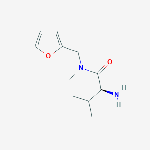 (S)-2-Amino-N-furan-2-ylmethyl-3,N-dimethyl-butyramide - 