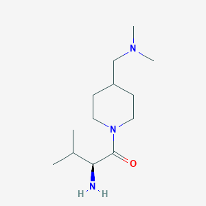 (S)-2-Amino-1-(4-dimethylaminomethyl-piperidin-1-yl)-3-methyl-butan-1-one - 