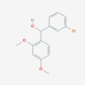(3-Bromophenyl)(2,4-dimethoxyphenyl)methanol - 