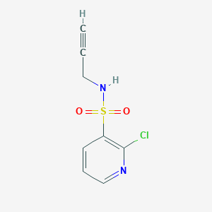 2-Chloro-N-(prop-2-yn-1-yl)pyridine-3-sulfonamide - 