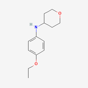 N-(4-Ethoxyphenyl)tetrahydro-2H-pyran-4-amine - 