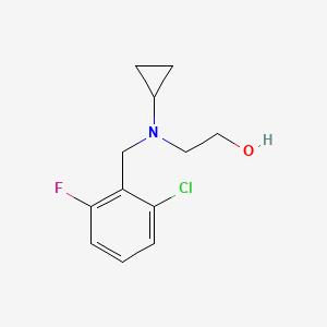 2-[(2-Chloro-6-fluoro-benzyl)-cyclopropyl-amino]-ethanol - 