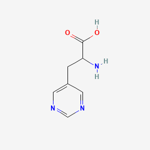 2-Amino-3-(pyrimidin-5-yl)propanoic acid - 