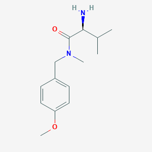 (S)-2-Amino-N-(4-methoxy-benzyl)-3,N-dimethyl-butyramide - 
